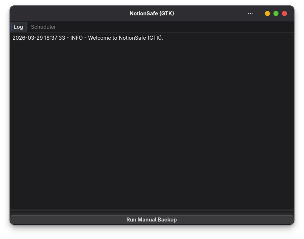 NotionSafe Linux Dashboard